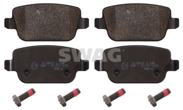 Diskinių stabdžių trinkelių rinkinys SWAG 50 91 6642