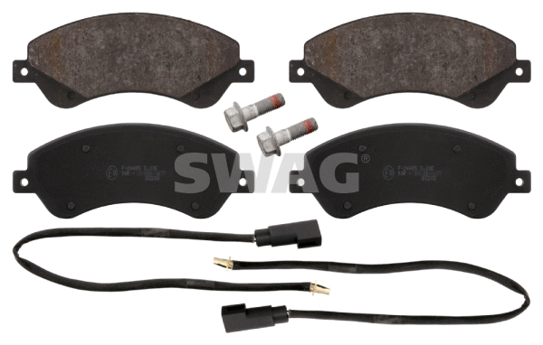 Diskinių stabdžių trinkelių rinkinys SWAG 50 91 6673