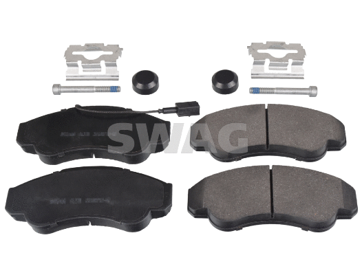 Diskinių stabdžių trinkelių rinkinys SWAG 70 91 6663