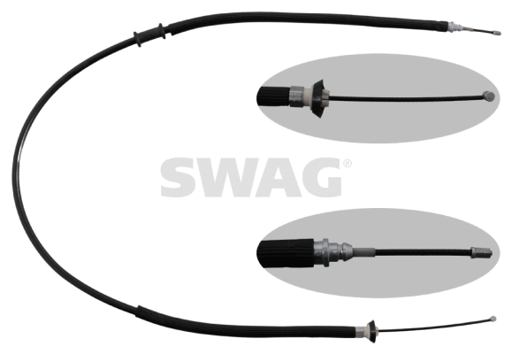 Stovėjimo stabdžio trosas SWAG 70 94 9619