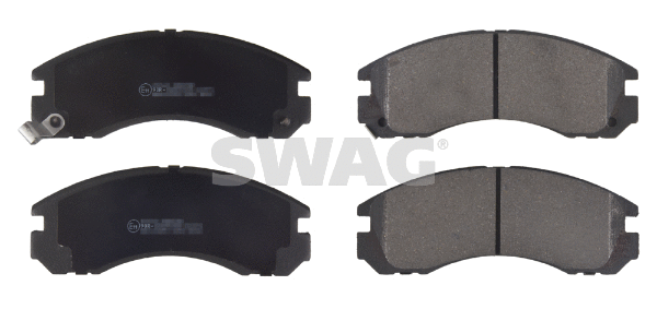 Diskinių stabdžių trinkelių rinkinys SWAG 80 91 6776
