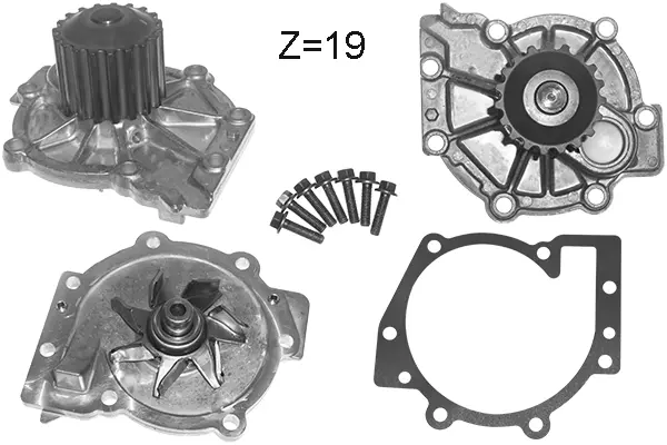 Variklio aušinimo Vandens siurblys DOLZ V211
