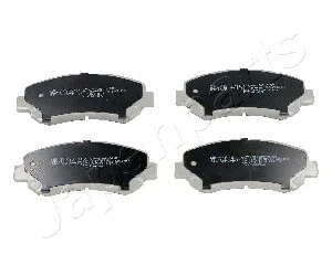 Diskinių stabdžių trinkelių rinkinys JAPANPARTS PA-123AF