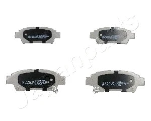 Diskinių stabdžių trinkelių rinkinys JAPANPARTS PP-258AF