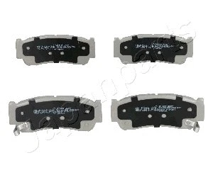 Diskinių stabdžių trinkelių rinkinys JAPANPARTS PP-H08AF