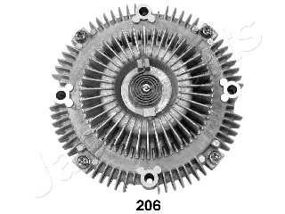 Radiatoriaus ventiliatoriaus sankaba JAPANPARTS VC-206