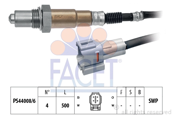 Lambda jutiklis FACET 10.7565