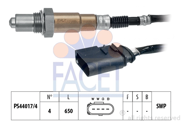 Lambda jutiklis FACET 10.7585