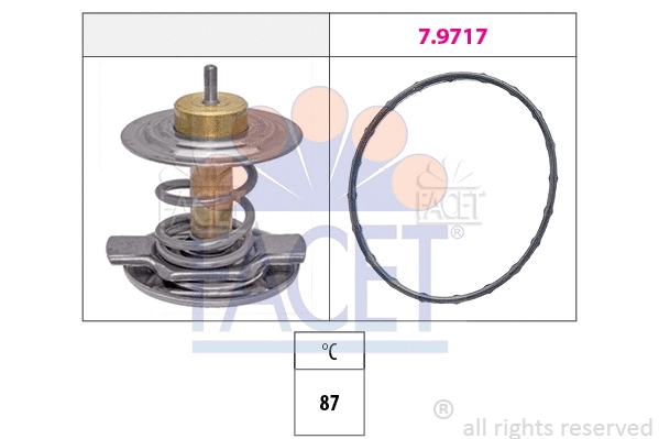 Termostatas FACET 7.8442