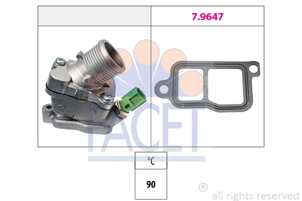Termostatas FACET 7.8606