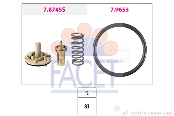 Termostatas FACET 7.8745