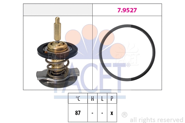 Termostatas FACET 7.8807