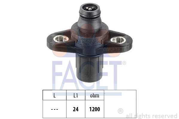 Skirstomojo veleno padėties daviklis FACET 9.0112