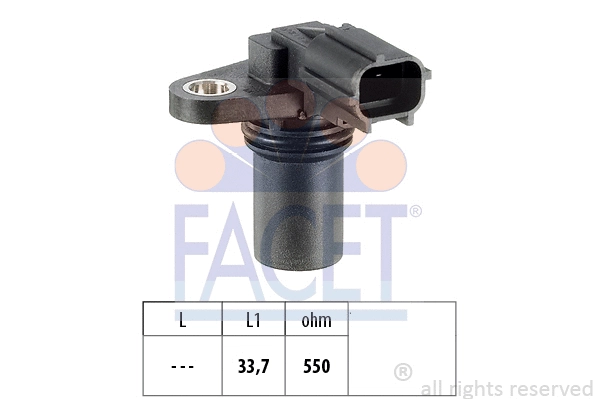Skirstomojo veleno padėties daviklis FACET 9.0281