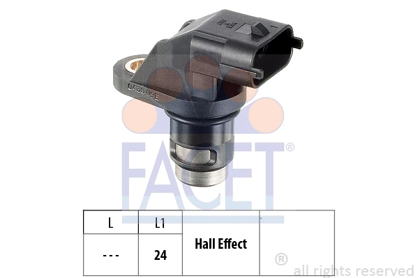 Aps./min. jutiklis FACET 9.0438