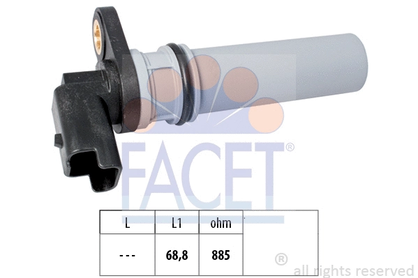 Aps./min. jutiklis FACET 9.0537