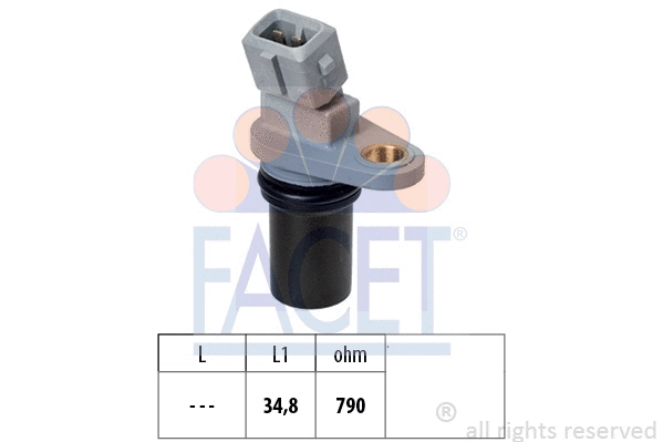 Aps./min. jutiklis FACET 9.0641
