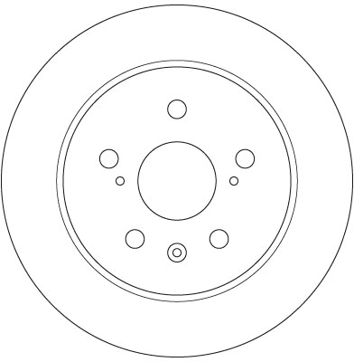 Stabdžių diskas TRW DF6178