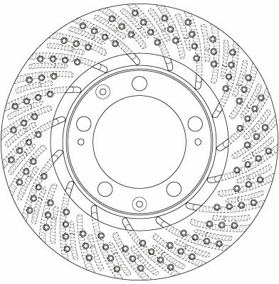Stabdžių diskas TRW DF6466S