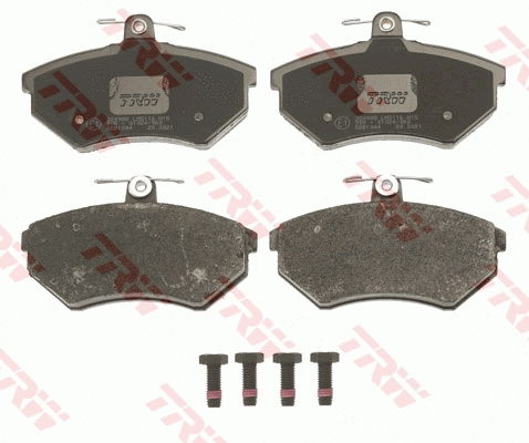 Diskinių stabdžių trinkelių rinkinys TRW GDB1044