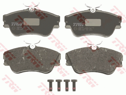 Diskinių stabdžių trinkelių rinkinys TRW GDB1092