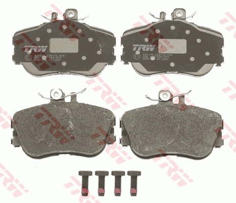 Diskinių stabdžių trinkelių rinkinys TRW GDB1094