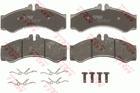 Diskinių stabdžių trinkelių rinkinys TRW GDB1288