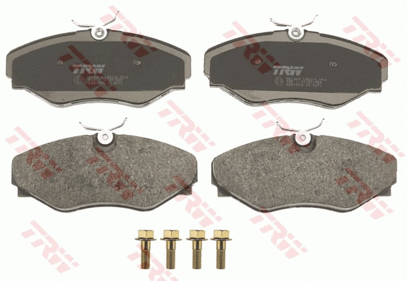 Diskinių stabdžių trinkelių rinkinys TRW GDB1574