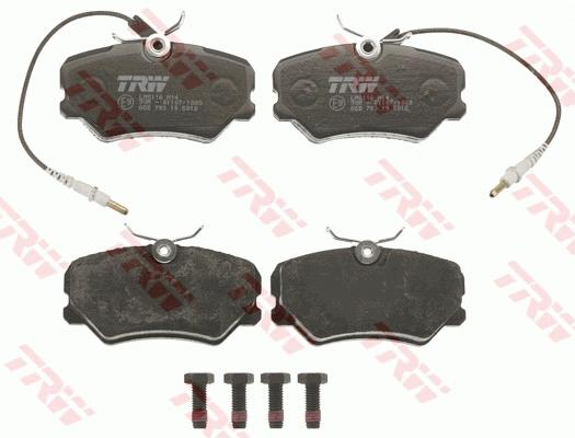 Diskinių stabdžių trinkelių rinkinys TRW GDB793
