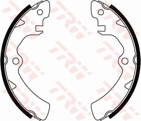Stabdžių trinkelių komplektas TRW GS8195