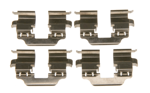 Diskinių stabdžių trinkelių priedų komplektas TRW PFK610