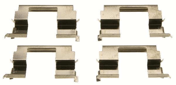 Diskinių stabdžių trinkelių priedų komplektas TRW PFK620