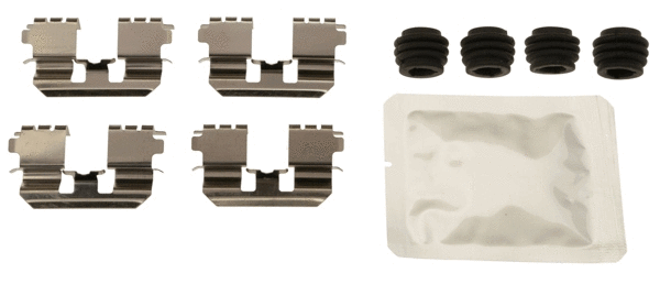 Diskinių stabdžių trinkelių priedų komplektas TRW PFK647