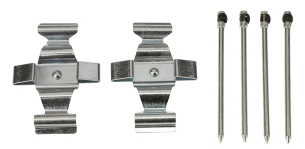 Diskinių stabdžių trinkelių priedų komplektas TRW PFK663