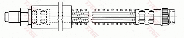Stabdžių žarnelė TRW PHB484