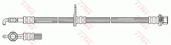 Stabdžių žarnelė TRW PHD533