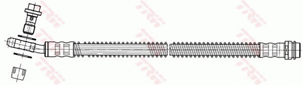 Stabdžių žarnelė TRW PHD559