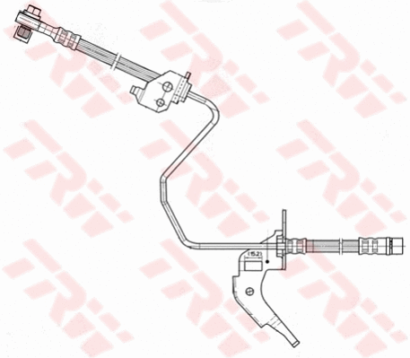 Stabdžių žarnelė TRW PHD566