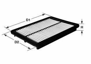 Oro filtras CLEAN FILTERS MA1307