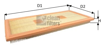 Oro filtras CLEAN FILTERS MA3481