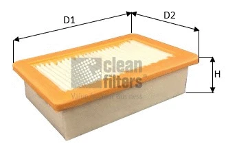 Oro filtras CLEAN FILTERS MA3482