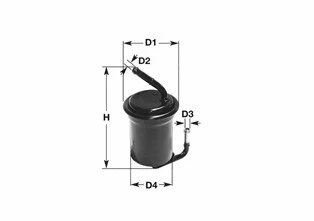 Kuro filtras CLEAN FILTERS MBNA1508