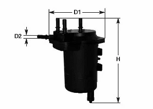 Kuro filtras CLEAN FILTERS MGC1692