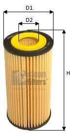 Alyvos filtras CLEAN FILTERS ML4575