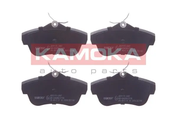 Diskinių stabdžių trinkelių rinkinys KAMOKA JQ101174