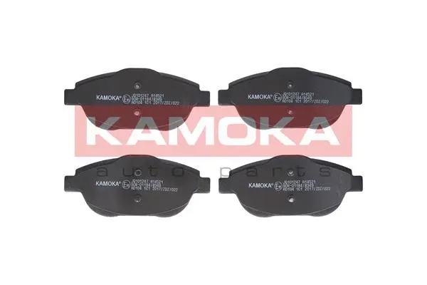 Diskinių stabdžių trinkelių rinkinys KAMOKA JQ101247