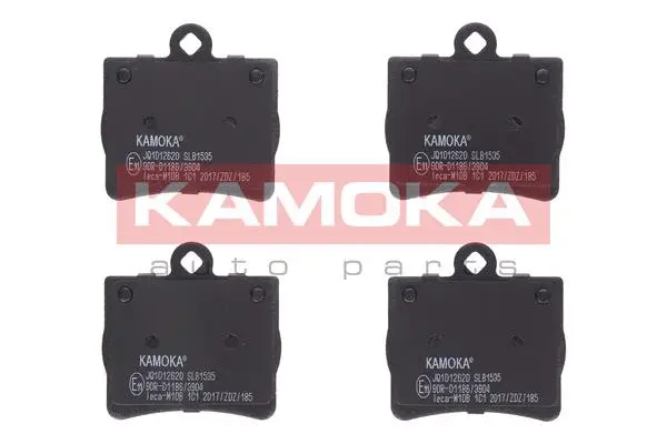 Diskinių stabdžių trinkelių rinkinys KAMOKA JQ1012620