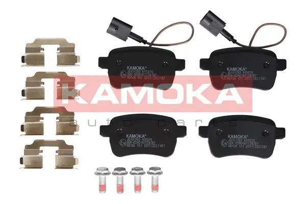 Diskinių stabdžių trinkelių rinkinys KAMOKA JQ101282