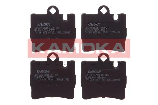 Diskinių stabdžių trinkelių rinkinys KAMOKA JQ1012854