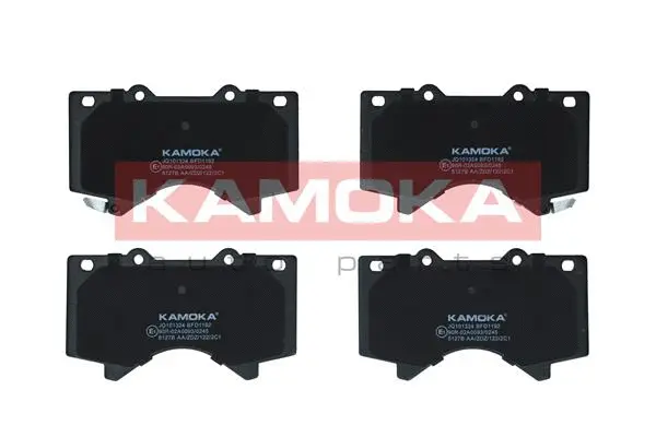Diskinių stabdžių trinkelių rinkinys KAMOKA JQ101324